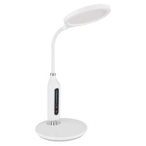 Globo Fruggy 58435W lampa stołowa lampka 1x9W LED 3000/4000/6500K 22-800Lm biała/chrom