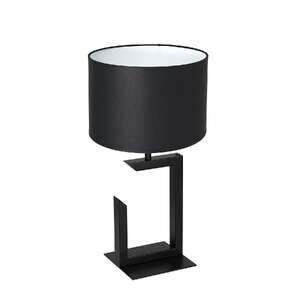 Luminex H 450 Black 3402 Lampa stołowa lampka 1x60W E27 czarny/biały