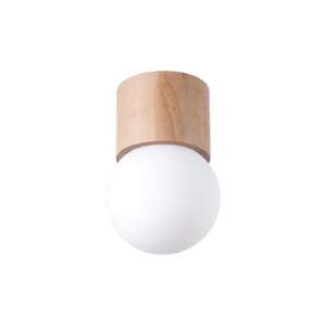 Sollux Boomo SL.1190 plafon lampa sufitowa spot 1x10W G9 biały/drewno