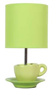 Candellux Cynka 41-34830 lampka stołowa biurkowa 1x60W E27 zielony