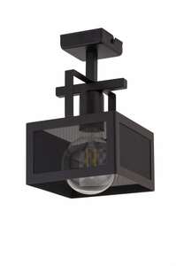 Sigma Albert 32178 plafon lampa sufitowa 1x60W E27 czarny