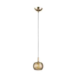 Zuma Line Crystal P0076-01A-F7HF lampa wisząca zwis elegancka kryształowa 1x42W G9 złota