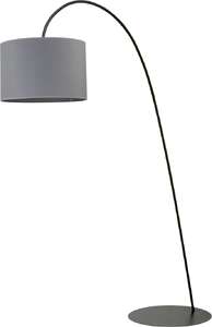 Lampa podłogowa Nowodvorski Alice 6818 Gray z abażurem oprawa 1x100W E27 szara