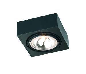 Kinkiet Argon Rodos 348 lampa ścienna oprawa 1x48W G9 60mm metal czarny >>> RABATUJEMY do 20% KAŻDE zamówienie !!!