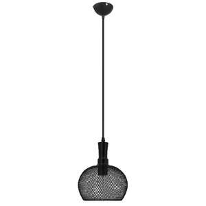 Elem Daria 9902/1 01 lampa wisząca zwis 1x60W E27 czarna