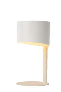 Lucide Knulle 45504/01/31 lampa stołowa lampka 1x40W E14 biała