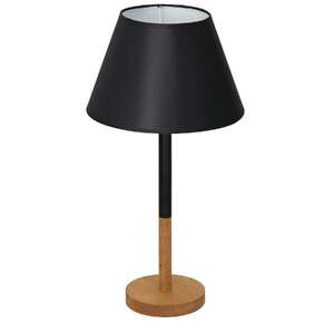 Luminex Table lamps 3754 Lampa stołowa lampka 1x60W E27 czarny/naturalny/biały