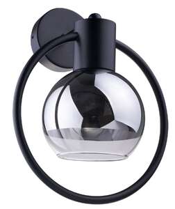 Sigma Linda 31894 kinkiet lampa ścienna 1x60W E27 czarny