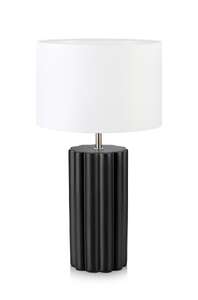 Markslojd Column 108221 lampa stołowa lampka 1x18W E14 biała/czarna