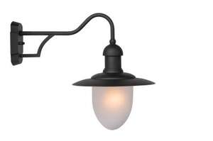 Lucide Aruba 11871/01/30 kinkiet lampa oprawa ścienna zewnętrzna 1x24W E27 IP44 czarna