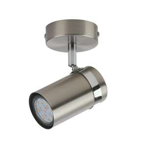 Italux Palmoni SPL-2024-1 plafon lampa sufitowa spot 1x35W GU10 nikiel satynowany/chrom