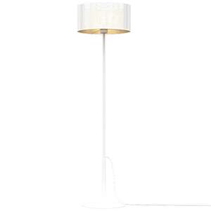 Luminex Loft 5272 lampa stojąca podłogowa 1x60W E27 biała/złota
