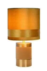 Lucide Frizzle 10500/81/34 lampa stołowa lampka 1x40W E14 żółta