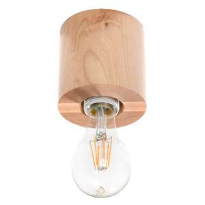 Sollux Salgado SL.0672 plafon lampa sufitowa 1x60W E27 drewno