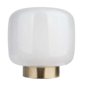Maxlight Smooth T0046 lampa lampka stołowa 1x5W E27 biała/złota