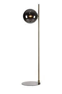 Markslojd Dione 108274 lampa stojąca podłogowa 1x40W E14 złota/dymiona