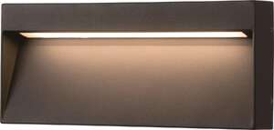 Azzardo Casoria Slim AZ4368 kinkiet lampa ścienna zewnętrzna 1x6W LED 3000K szary - Negocjuj cenę