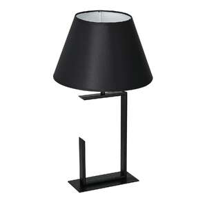 Luminex H 520 Black 3409 Lampa stołowa lampka 1x60W E27 czarny/biały