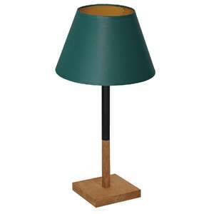 Luminex Table lamps 3752 lampa stołowa lampka 1x60W E27 czarny/zielony/naturalny/złoty