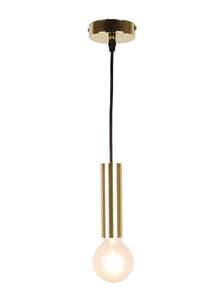 Candellux Ledea Dallas 50101034 lampa wisząca zwis 1x40W E27 złota