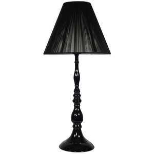 Candellux Gillenia 41-21321 lampa stołowa lampka 1x60W E27 czarny