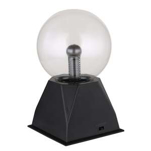 Globo Plasma 280110 lampa stołowa lampka 1x3,6W LED przezroczysta/czarna