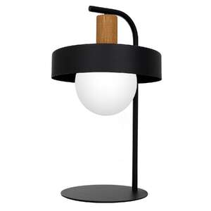 Luminex Canan 4051 Lampa stołowa lampka 1x60W E27 czarny/biały/naturalny