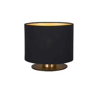 Lucide Fudral 74515/81/30 lampa stołowa lampka 1x10W E27 czarna/złota