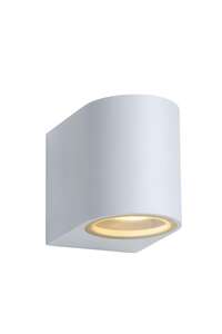 Lucide Zora 22861/05/31 kinkiet lampa oprawa ścienna zewnętrzna 1x5W GU10-LED IP44 biała