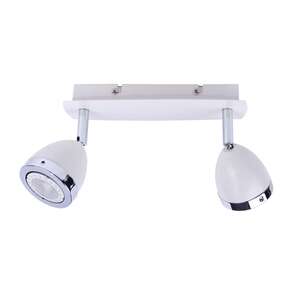 Italux Calasa SPL-9372-2A WH plafon lampa sufitowa spot 2x35W GU10 biały/chrom