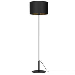 Luminex Arden 3498 Lampa stojąca Lampa 1x60W E27 czarny/złoty