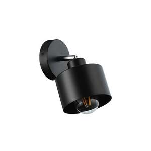 LVT Elza 2377 kinkiet lampa ścienna nowoczesny elegancki metalowy loft 1x35W E27 czarny