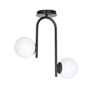 Emibig Kalf 1030/2 plafon lampa sufitowa 2x10W E14 biały/czarny
