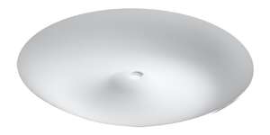Sollux Fusion SL.0860 plafon lampa sufitowa nowoczesny koło szklany klosz 5x46W E27 biały