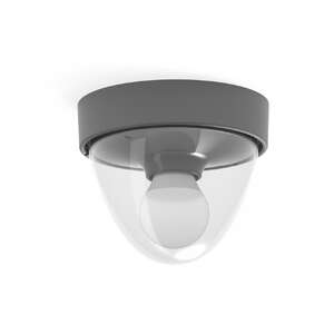 Nowodvorski Nook Sensor 7964 lampa sufitowa zewnętrzna IP44 1x10W E27 grafitowa