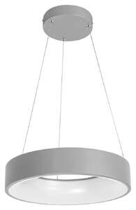 Rabalux Adeline 3929 lampa wisząca zwis 1x24W LED popielata/biała - wysyłka w 24h