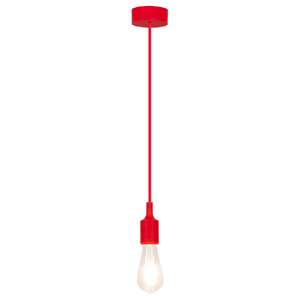 Lampa wisząca zwis Rabalux Roxy 1x40W E27 czerwona 1414