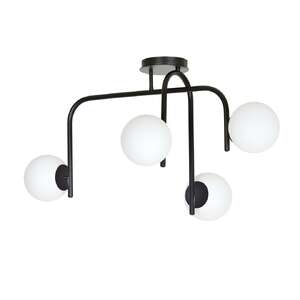 Emibig Kalf 1030/4B plafon lampa sufitowa 4x10W E14 biały/czarny