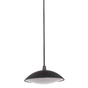 Italux Piombino 6694/BK-9 lampa wisząca zwis 1x12W LED czarna