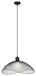 Rabalux Iduna 4347 lampa wisząca zwis 1x60W E27 czarna