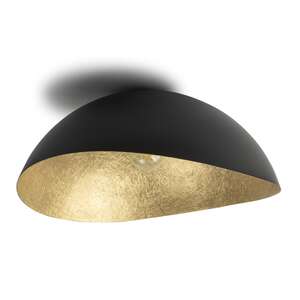 Sigma Solaris L 40599 plafon lampa sufitowa 1x60W E27 czarny/złoty