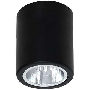 Plafon lampa sufitowa Luminex Downlight Round 1x60W E27 czarny 7237  >>>  RABATUJEMY do 20% KAŻDE zamówienie !!! - wysyłka w 24h