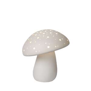 Lucide Fungo 13539/01/31 lampa stołowa lampka 1x25W E14 biała
