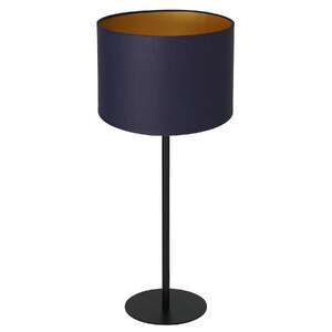 Luminex Arden 3573 Lampa stołowa lampka 1x60W E27 czarny/niebieski/złoty