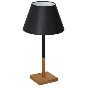 Luminex Table lamps 3749 Lampa stołowa lampka 1x60W E27 czarny/naturalny/biały