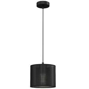 Luminex Loft 5236 lampa wisząca zwis 1x60W E27 czarna 