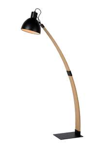 Lucide Curf 03713/01/30 lampa stojąca podłogowa 1x60W E27 czarna