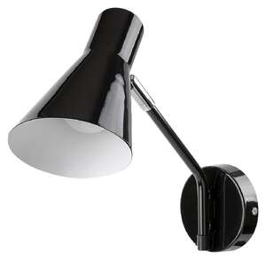 Rabalux Alfons 4504 kinkiet lampa ścienna 1x25W E27 czarny