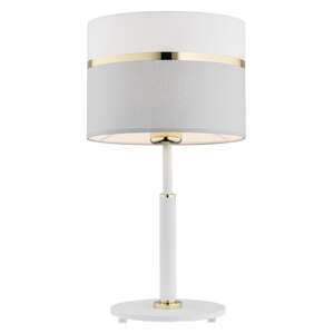 Argon Kaser 4286 lampa stołowa lampka 1x15W E27 biały/złoty