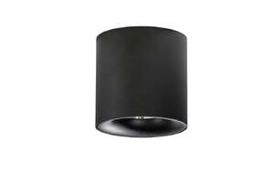 Azzardo Mane AZ4153 plafon lampa oprawa sufitowa natynkowa tuba spot 1x20W LED 3000K czarny - wysyłka w 24h